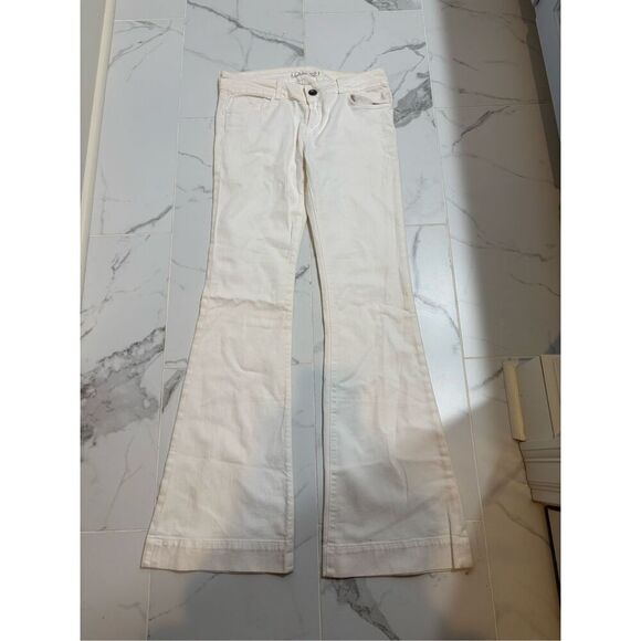 J Brand Love Story Flare White Jeans size 30 - Picture 2 of 6
